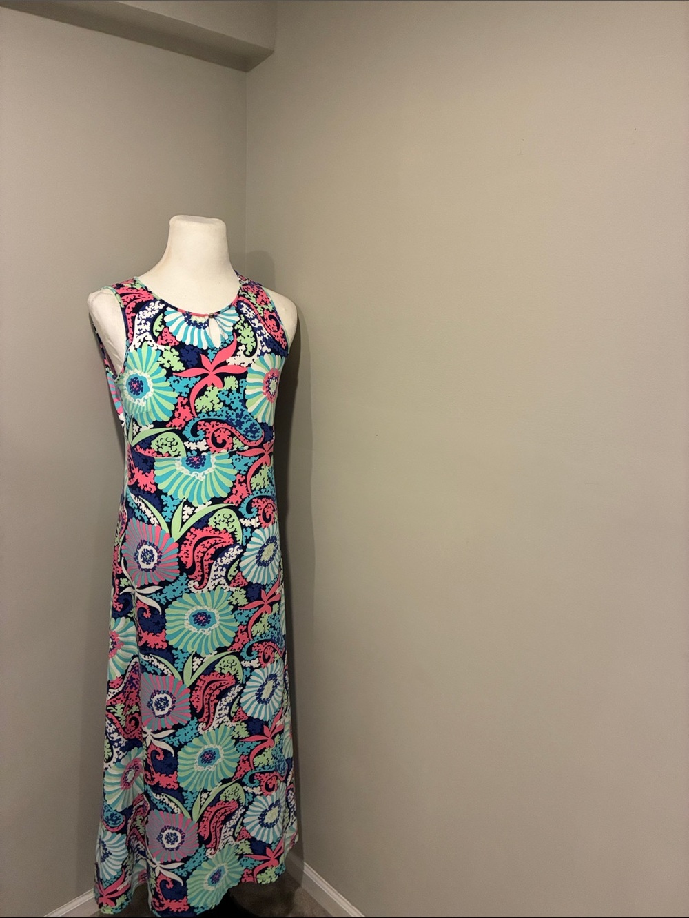 Talbots Floral Maxi Dress - Picture 5 of 5